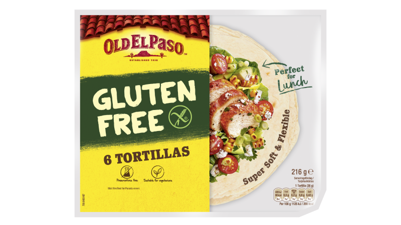 Glutenfri Tortilla
